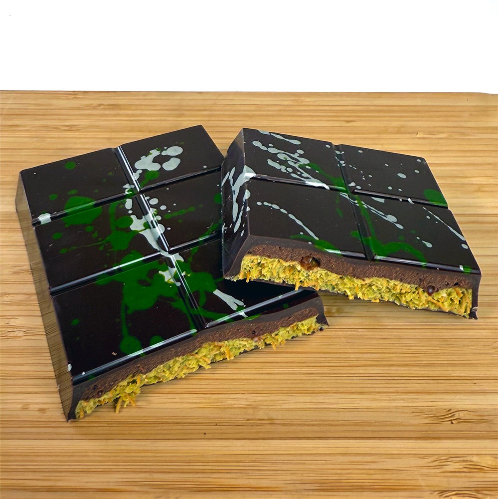Dubai Done Better - Pistachio Bittersweet Chocolate Ganache Bar