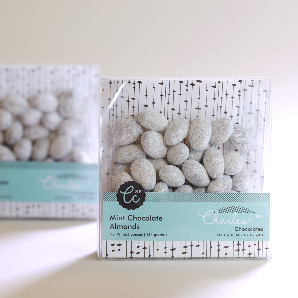 Mint Chocolate Almonds - Charles Chocolates
- 2